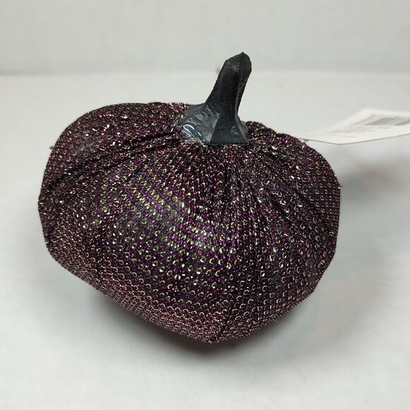 Lot of 8 Fabric Pumpkin Home Decor Thanksgiving Halloween Autumn Fall Seasonal - Picture 12 of 14